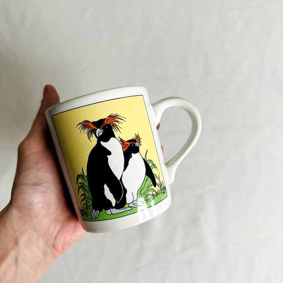 Vintage Macaroni Penguin Coffee Cup - Picture 1 of 6